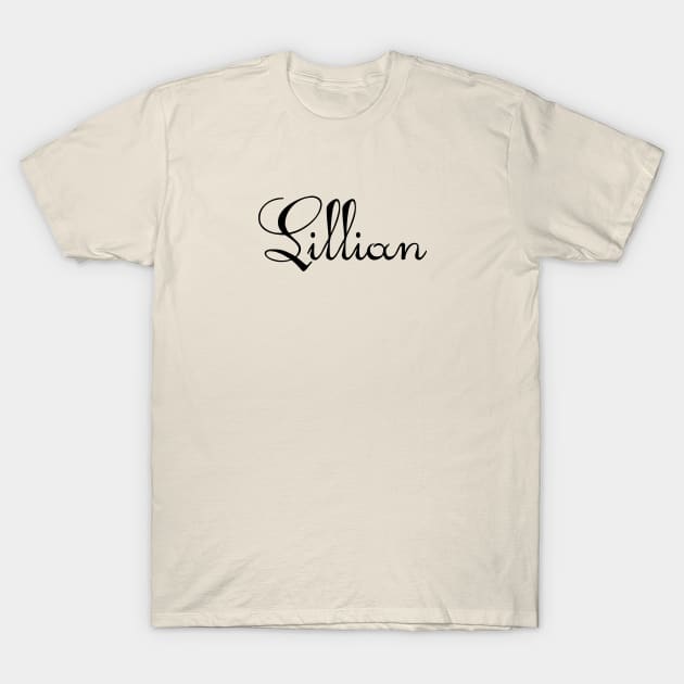 Pick your name. Gillian T-Shirt by CatCoconut-Art